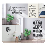 Vinilo Decorativo, Pared Frases Positivas