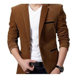 Blazers Masculinos Casuales Delgados A La Moda Para Hombre