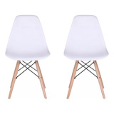 Set 2 Sillas Eames Ergonómicas Oficina Y Salas Modernas