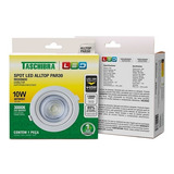 5 Spot Led Taschibra Redondo Emb Alltop Par30 10w Autovolt