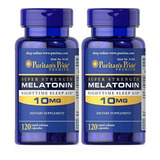 Melatonina Capsulas - 2 Pack 10mg Eg Mm6 Sabor Nd