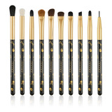 Docolor Set De Brochas Goth 10 Piezas Para Ojos 100%original