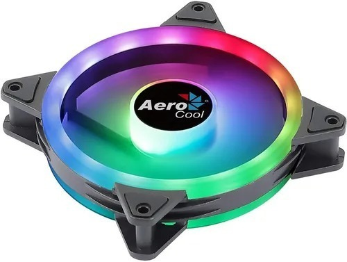 Ventilador Argb Aerocool Duo 120mm Doble Conector 