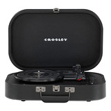 Crosley Cr8009b-bk Discovery - Maleta Giratoria De 3 Velocid