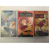 Paquete De Las Tres Películas Originales De El Rey León.