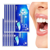 Bandas Tiras Blanqueadoras 5d Tratamiento Dental 10 Sobres F