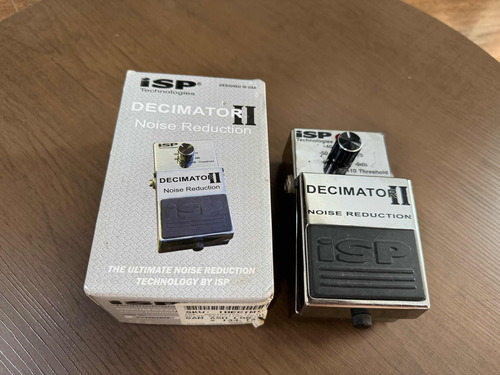 Pedal Isp Decimator 2 Melhor Noise Gate Do Mercado!