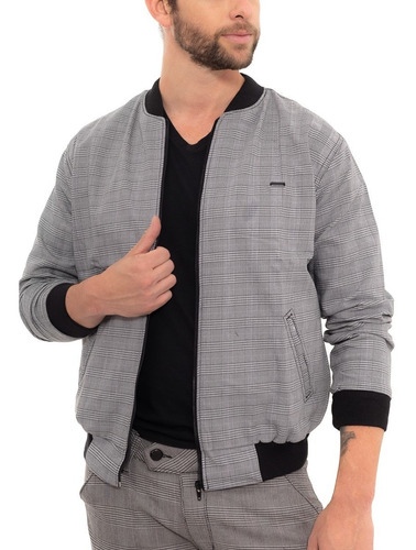 Jaqueta  Básica Bomber Masculina Tendência Moda Militar