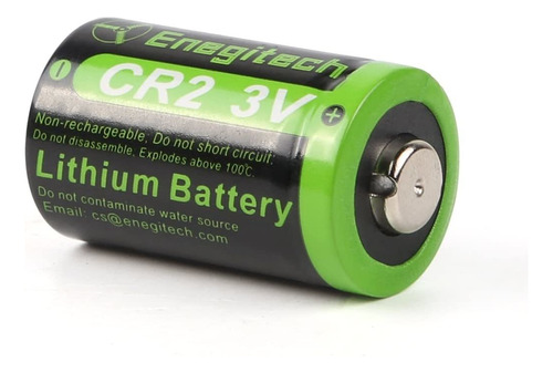 Enegitech Cr2 - Batería De Litio De 3 V, 800 Mah, Paquete De
