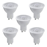 Pack 5 Ampolletas Led Dimeable Gu-10 5,5w / Hb Led