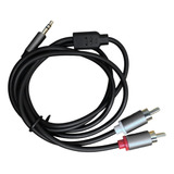 Estéreo De 3,5 Mm A 2 Rca Para Equipos De Audio 2m