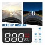 Velocímetro Universal Hud Head-up Display Car Digital Obd2