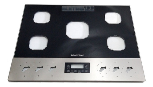 Mesa De Vidro Fogão Brastemp Bfd5vcr Bfd5v Original