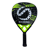 Paleta De Paddle Sixzero Diamond Pro 20 Verde Negro