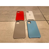 Funda iPhone 11 Silicone Case X 4 Usadas