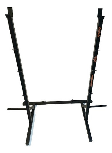 Rack Sentadillas Pecho Plano/inc Con Soporte De Discos 