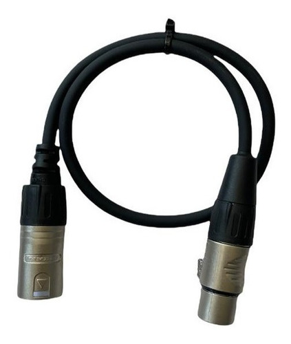 Cable Xlr-xlr Balanceado 0.5 Micrófono Patch Rean By Neutrik