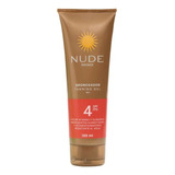 Bronceador En Gel Spf4 Nude 120ml Marca Nude