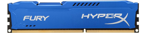 Memoria Ram Fury Ddr3 Gamer De 8gb 1 Hyperx Hx316c10f/8 Azul