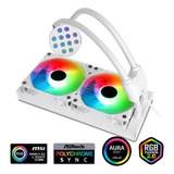 Enfriador De Agua Líquido Sama Water-cooling Cy240 White Rgb