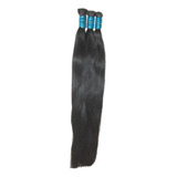 Cabelo Humano Liso Natural 65cm - 50g Imediato Cor Castanho