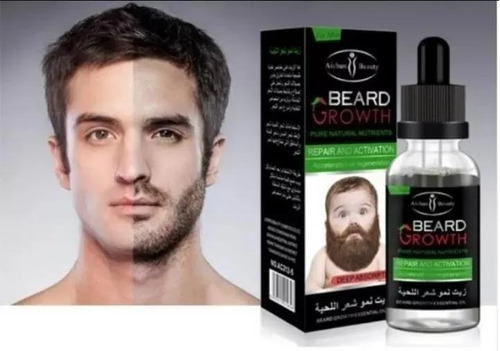 Cresce Barba E Cabelo - Óleo Beard Growth - Pronta Entrega