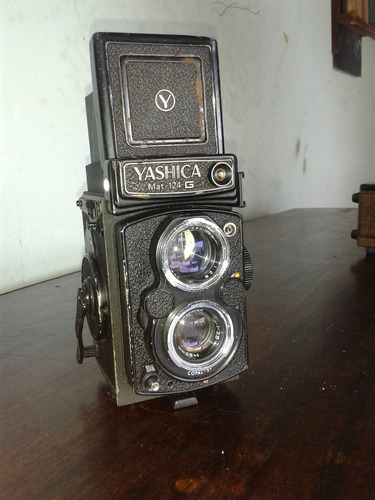 Camera Yashica 124 G Antiga (only Wood760)
