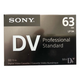 5 Cassettes Minidv Sony Professional Standard 63 Minutos