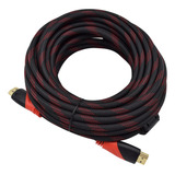 Cable Hmi A Hdmi 10 Mts Gran Calidad Largo 4k Full Hd D2