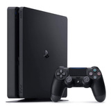 Consola Playstation 4 Ps4 Sony Slim De 1 Tb, Color Negro