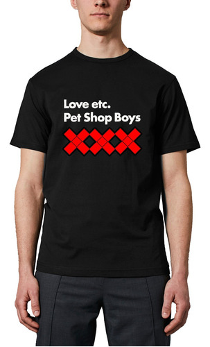 Camiseta Camisa Show Pet Shop Boys Banda Anos 80 Love