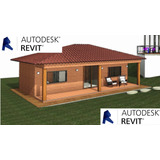 Projetos De Chalés - 03 Modelos De Chalés Editáveis Em Revit