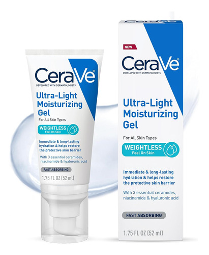 Gel Hidratante Facial Ultra Light Cerave Weightless