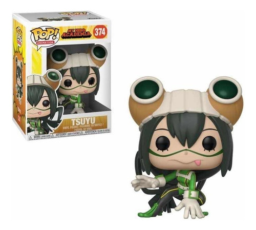 Figura De Acción  Tsuyu Asui 32134 De Funko Pop! Animation