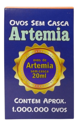 Ovos De Artemia S/ Casca 20ml Maramar !