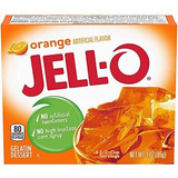 Gelatina - Postre De Gelatina Jell-o, Sabor A Naranja, Cajas