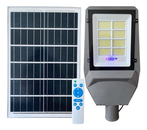 Lámpara Led Solar 300w + Soporte Alta Potencia