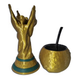 Mate Copa Del Mundo World Cup Qatar 3d Mundial Futbol Messi