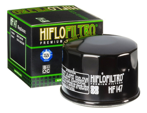 Filtro Aceite Hiflofiltro Hf147 Bmw Gs310 Grizzly 700 Fzs600