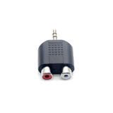 Clavija Adaptador Auxiliar Audio Rca A Jack 3.5mm Estéreo