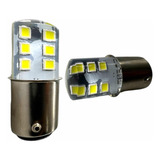 Foco Led Stop Ba20d(media Vuelta) Para Motocicleta Universal