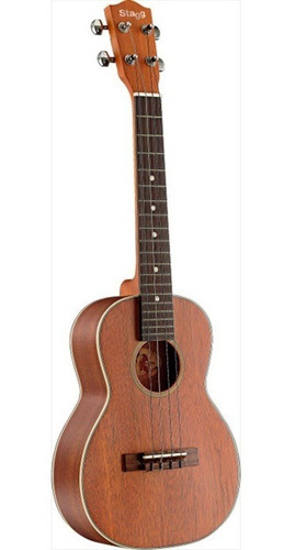 Ukelele Tenor Stagg Ut70 Cedro Macizo Aros Y Fondo Caoba