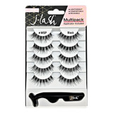 Multipack De 5 Pestañas Postizas Con Aplicador Jlash Wsp