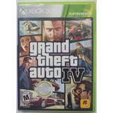 Grand Theft Auto 4 Original Xbox 360 
