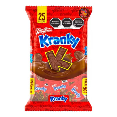 Ricolino Kranky Hojuela Maíz Con Chocolate Mini 25pz Ful | MercadoLibre