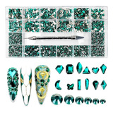 4700  Decoracion Uñas Cristales Strass Kit  Tornasol