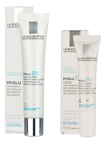 La Roche-posay Hyalu B5 Crema + Hyalu B5 Ojos Ácido Hialurón