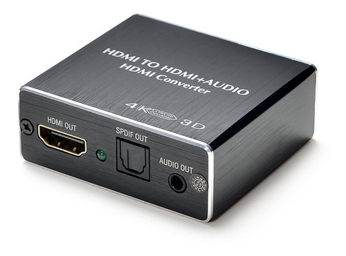 Extrator De Áudio  Hdmi 4k 2160p Converter Splitter Stereo 