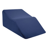 Almohada Drjoohn Basic Reposapiernas Basic Elevación De Piernas 61 cm x 43 cm Azul Marino