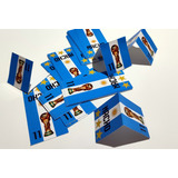 Stickers Argentina Campeon Mundial Cierre Personalizado X30u